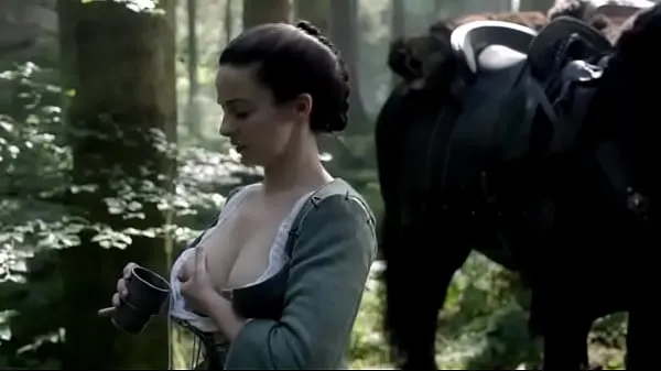 HD Laura Donnelly Outlanders milking Hot Sex Nude مقاطع علوية