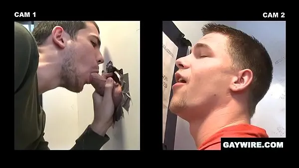 HD GAYWIRE - Blake Savage Bravely Sticks His Big Dick Inside Of A Dirty Glory Hole शीर्ष क्लिप्स