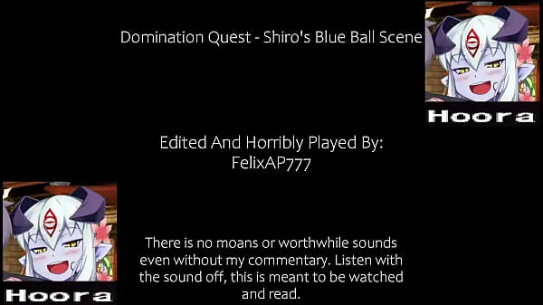HD Domination Quest - Shiro's Blue Ball Scene Clip hàng đầu