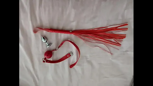 HD The end of the year whip butt plug light SM feminine sex wife top Clips