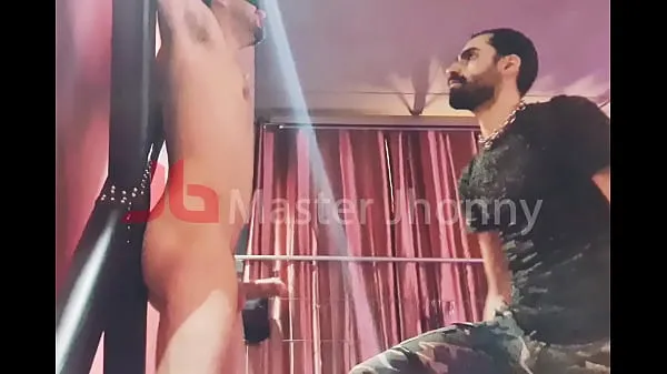 HD Master Jhonny unterzieht seinen Sklaven einer CBT-Session Top-Clips