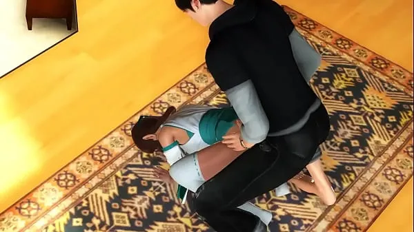高清可愛的精靈女士在無盡的動畫視頻中與一個男人發生性關係顶部剪辑