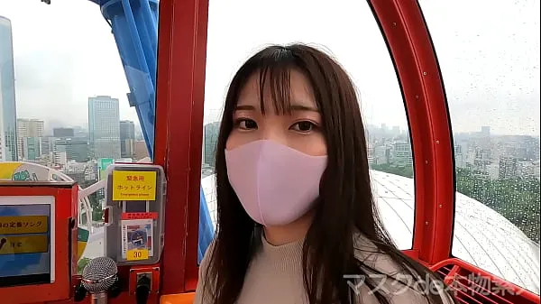 HD Mask de real amateur" real "quasi-miss campus" re-advent to FC2! ! , Deep & Blow on the Ferris wheel to the real "Junior Miss Campus" of that authentic famous university,,, Transcendental beautiful features are a must-see, 2nd round of vaginal cum shot vrhunske posnetke
