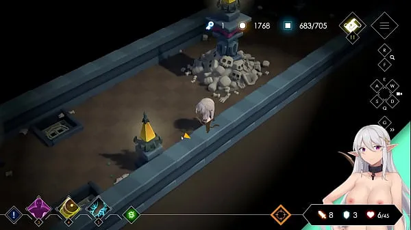 HD HGAME-Escape Dungeon 2-銀月蒼狼 蘇拉爾-2~與獸人用奇特的姿勢做愛!被大屌幹到一直求饒!最後射精在小穴裡 üst Klipler