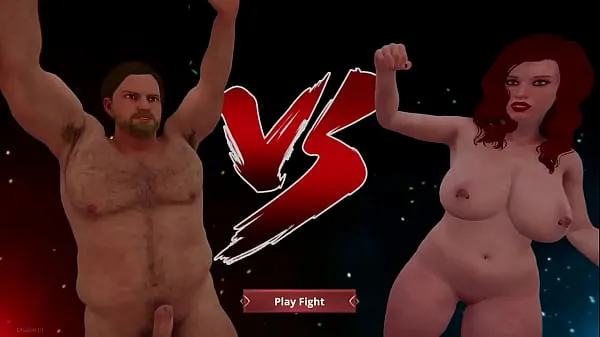HD Ethan vs Rockie (Naked Fighter 3D คลิปด้านบน