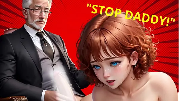 HDステップグランドパパの巨根が学校のオフィスで処女の若い女性に口内射精トップクリップ