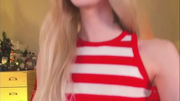 Klipy HD Sweet Eaton Showing Her Pink Toy Inside Her White Ass górne