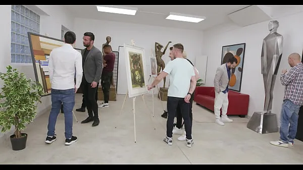 HD I visit the art gallery of my friend (wet) and I get gangbanged by 9 boys, ATM, DAP, DP, Milk Stuff, TAP, TP, Gapes, ButtRose, Pee Drink, Squirt, Facial top klipy